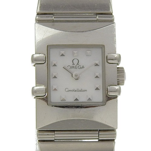 OMEGA Constellation Carree Watches 1531.71 White shellDial Stainless Steel...