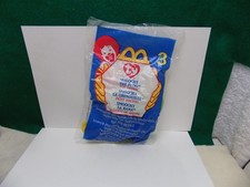 VINTAGE 1999 McDONALD'S HAPPY MEAL TOY - TY INC. - SMOOCHY THE FROG - 3 - NIP