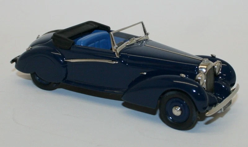 Lansdowne Models escala 1/43 LDM78A - 1939 Lagonda V12 cupé rápido D/Head - azul Foto 4 de 4
