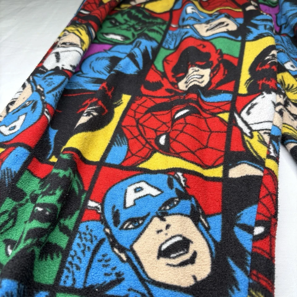 漫威漫画女式大号休闲睡衣裤子超级英雄脸涤纶 — 第 3/4 张图片