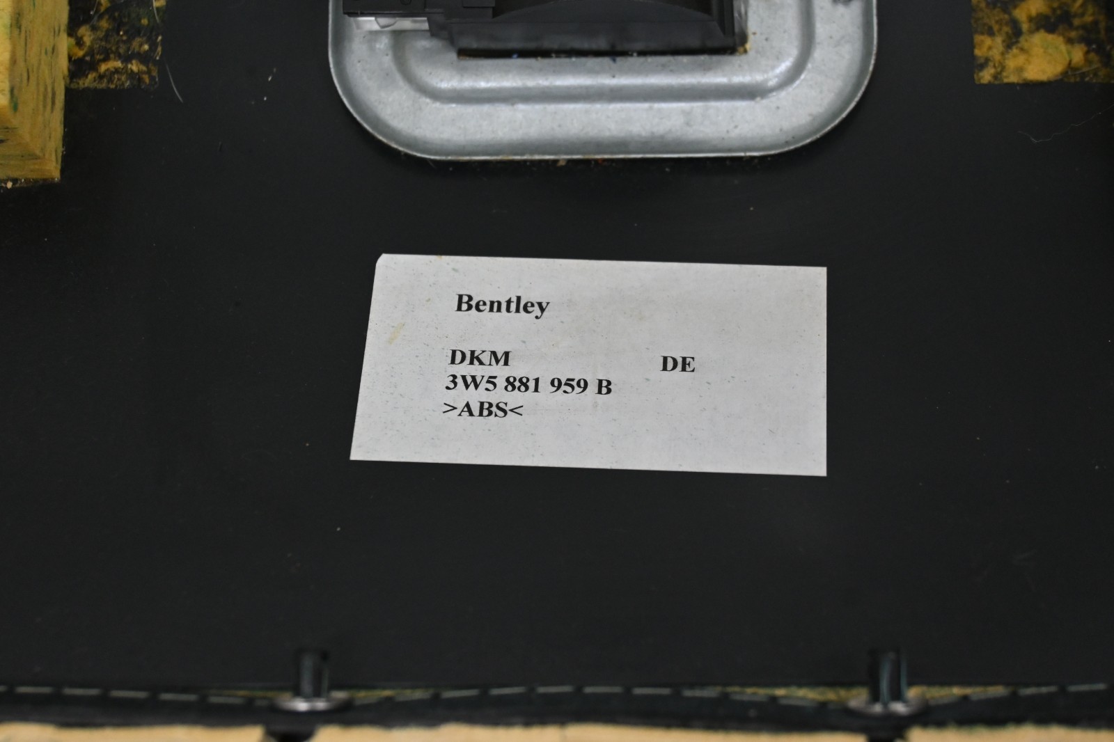 ⭐ 06-12 Bentley Continental Front Left Driver Seat Back Trim Panel Cover Oem
