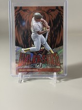 2022 Panini Donruss - Unleashed Rickey Henderson #UL-17 Rapture