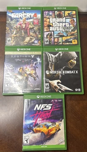 Xbox One Games Lot 5 Games Tested