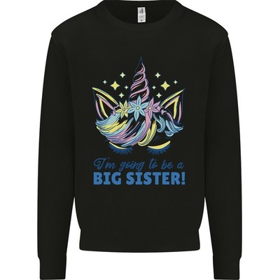Im Going To Be A Big Sister Einhorn Kinder Sweatshirt Pullover