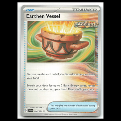 Earthen Vessel #106 2025 Scarlet - Violet Series - Prismatic Evolutions Uncommon
