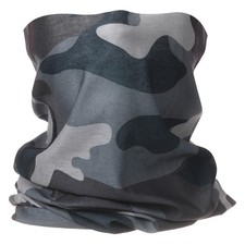 Summer Cooling Neck Gaiter Sun Protection Face Mask, Camo Black-gray