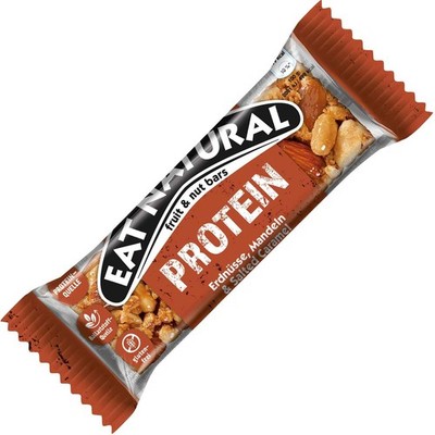 15x Eat Natural Protein Erdnüsse Mandeln & Salted Caramel a 40g einzeln verpackt