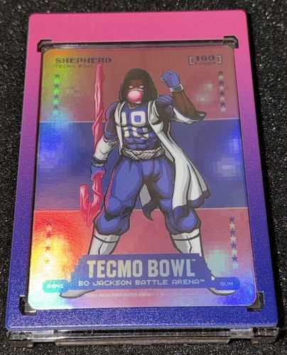 Bo Jackson Battle Arena Shepherd Tecmo Bowl BubbleGum BG-41 Ceedee Lamb Cowboys