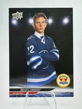 2024-25 UD Extended Series - Round 1 Draft Brad Lambert Winnipeg Jets #738 RC