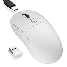 Wireless Gaming Mouse, 2.4G/Bluetooth 5.4/USB-C 3-Mode Wired/Cordless Game Mi...
