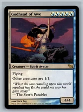 Magic The Gathering Shadowmoor Godhead of Awe #142/301 MTG TCG CCG