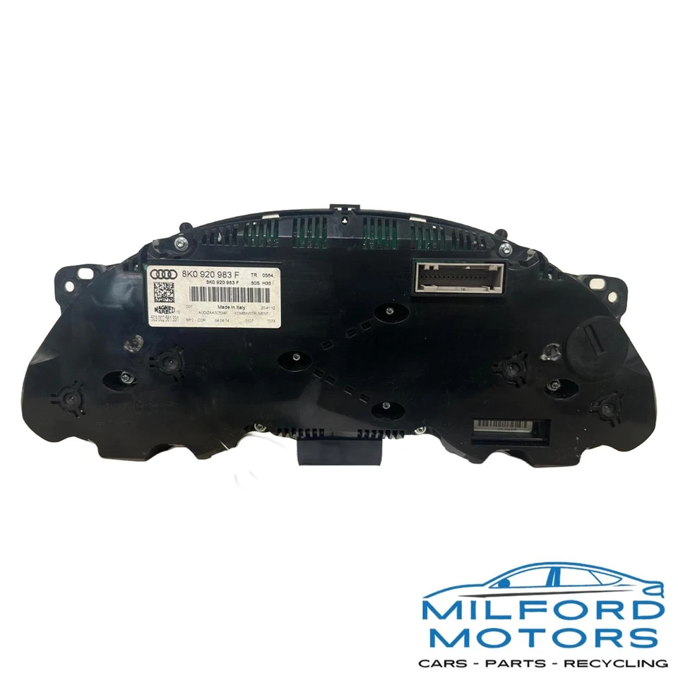 Grupo de cabezales de velocímetro de instrumentos para Audi A4 y Allroad 2013-2016 77 k millas Foto 2 de 4