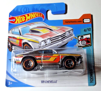 Hot Wheels - '69 Chevelle - X-Raycers - Chrome - Tooned 2020 - GHF25