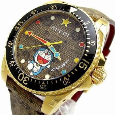 Gucci Dive Doraemon YA136335 Limited Edition 40mm Quarzuhr, Supersale