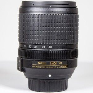 Nikon 18-140mm F3.5-5.6 G VR AF-S DX Telephoto Zoom Lens