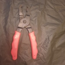 Crimper 6 Inch Made In Taiwan. Bright Red Handle To Find It Easily.