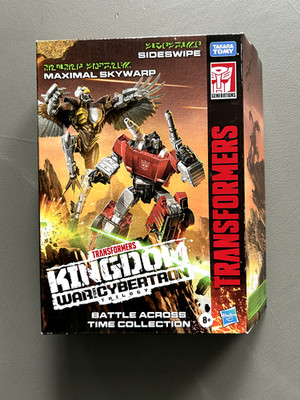 Generations Kingdom Battle Across Time Collection Sideswipe & Maximal Skywarp
