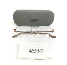 Emozioni by Safilo Eyeglasses Frames EM8510 EYR Rose Gold Pink Beige 51-17-140