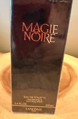 Vintage 80 s LANCOME MAGIE NOIRE EDT HUGE Spray 3.4oz 100ml Sealed RARE