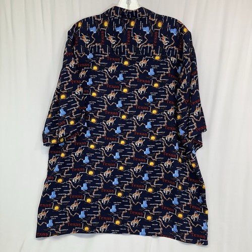 Puritan Vintage Herren XL Texas Map Cowboy Motiv 80’s-Early 90’s Made In Korea - Bild 7 von 7