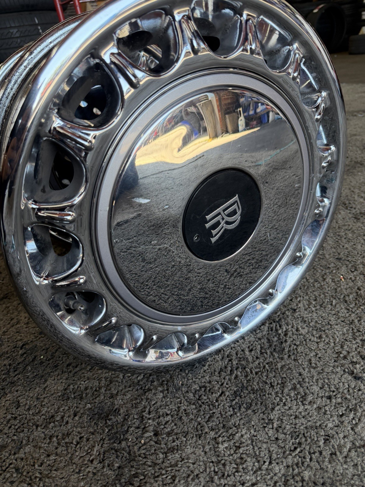 Rolls-Royce Silver Seraph 1998 Inner Wheels Set of 4 Chrome