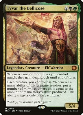MTG Tyvar the Bellicose [MAT][48], (NORMAL) (en)
