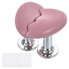 2Pcs Toilet Tank Button Toilet Button Pusher Toilet Replacement Pink