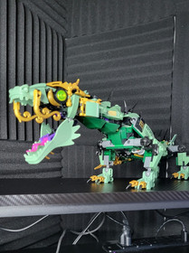 LEGO The LEGO Ninjago Movie: Green Ninja Mech Dragon (70612) 98% COMPLETE 