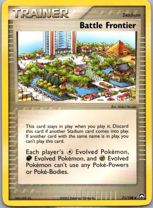 Battle Frontier 71/108 Uncommon Power Keepers NM