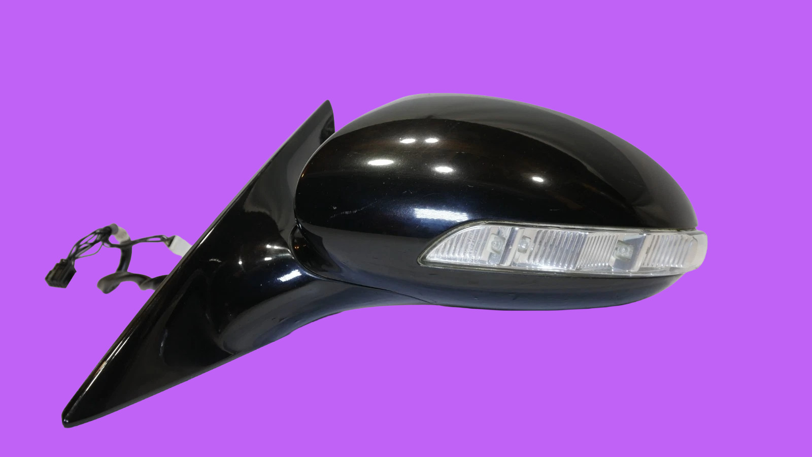 🟩06-08 Mercedes W219 CLS550 CLS55 Side Rear View Door Mirror Left Driver Black