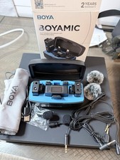 BOYA BOYAMIC Wireless Lavalier Microphone On-Board Recording for iPhone Android