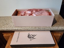 NIB "Sweet Ballerina" Black Patent Leather Italian Shoes, Decorative Box, Sz 11