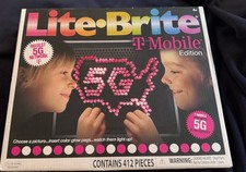 RARE LITE-BRITE T-Mobile Branded 5G Promo Edition - New  Sealed 