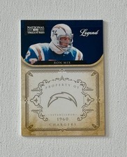 2012 Playoff National Treasures #190 Ron Mix SP Numbered /99 CHARGERS HOF