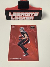 2022 Panini Chronicles - Dynagon - Drake London Rookie #D-11 Red /99 Falcons