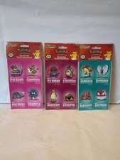 3 - SandyLion 1999 Nintendo Pok mon Collector Stickers Packs Vintage NEW