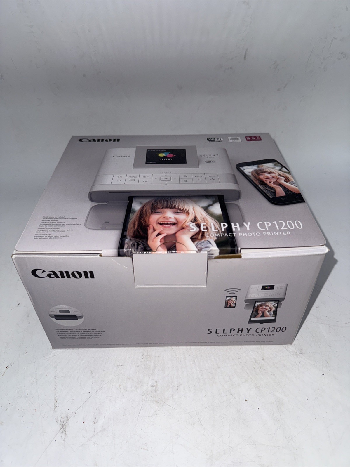 Canon Selphy CP1200 Compact Photo Picture Printer - Tested