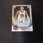 2025-26 Bowman Chrome Refractor Will Richard RC Auto /499 Warriors #BCA-WI