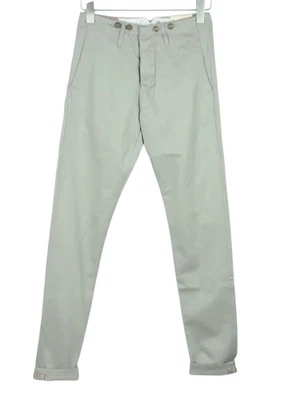 Pepe Jeans Brenda Selvedge Pantalon Chino Kaki Femme Taille W25/L34 - Photo 1/4