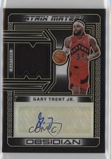 2022-23 Panini Obsidian Matrix Material Autos /99 Gary Trent Jr #MM-GTR Auto uk2