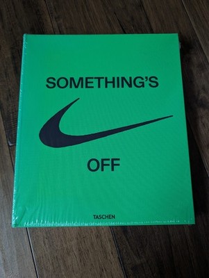 Virgil Abloh x Nike ICONS Something's Off Book Off-White Hardcover - New, Sealed