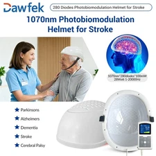 Brain Diseases Treatment PBM Near Infrared Light Therapy Neurofeedback Helmet