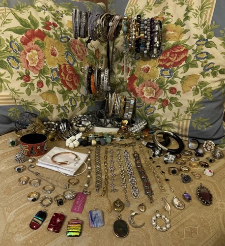 HERMÈS bracciali anelli ciondolo joblot hermes armani calvin klein tory burch ect x 112