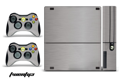 Klebefolie Wrap für Xbox 360 E Gaming Konsole & Controller Aufkleber Design