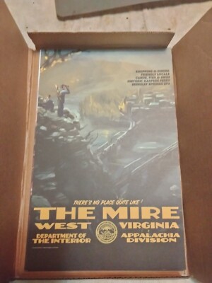 Fallout 76 Bethesda PS4 Xbox one rare Large Poster 84x59.5cm 2018 collectible