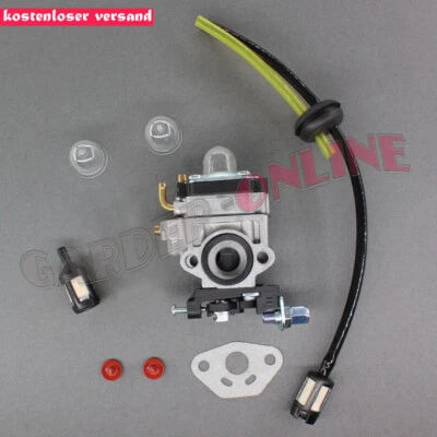 Vergaser Satz für 23ccm 25ccm 26ccm Benzin Motorsense Freischneider Heckenschere