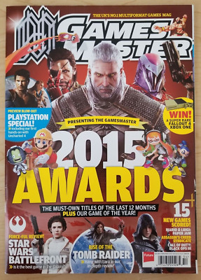 Games Master #298 (Xmas 2015, UK gaming magazine) Overwatch, Fallout 4, GOTY