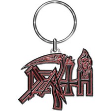 DEATH - BAND LOGO - METAL KEYCHAIN - BRAND NEW - MUSIC KR193