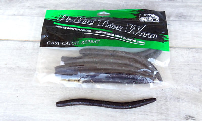 RUNCL Probite Trick Worms Stick Baits 6in (10 Pieces) A1218113-10