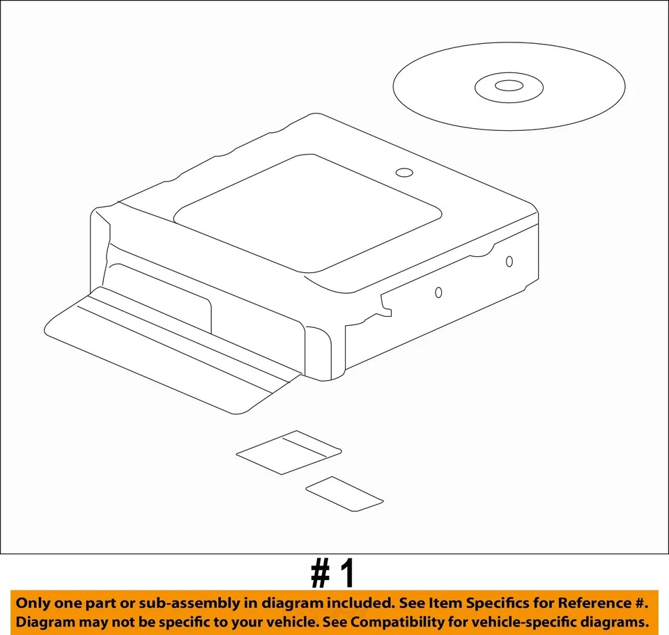 Used Infotainment Display fits: 2010 Acura Rl player navigation US market w/o ad Foto 4 de 4